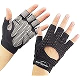 Hopedas Workout Gloves Weight Lifting Gloves Palm Support Protection for Men Women, Exercise Gloves Sports for Training, Fitn