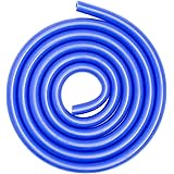 Shineyoo シリコンホース 6mm (6mmX3ｍ 青) 肉厚3mm 耐熱 汎用 シリコンほーす バキュームホース 車 シリコンホース