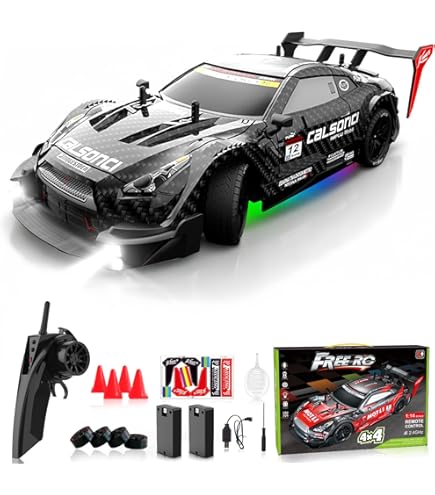 Jada Toys 253209003 Toys Fast & Furious RC-auto, Drift 1995 Toyota Supra, Turbo, Drift functie, vierwielaandrijving, afstandsbediening, 2-kanaals afstandsbediening, USB-laadfunctie, 4 reservebanden, : Jada Toys