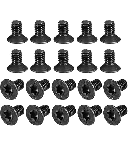Uxcell 10pcs 5/16-18 X 1-1/4" Flat Head Phillips Machine Screws – 304 Stainless Steel Bolts – Rust-Resistant & Durable - View #6