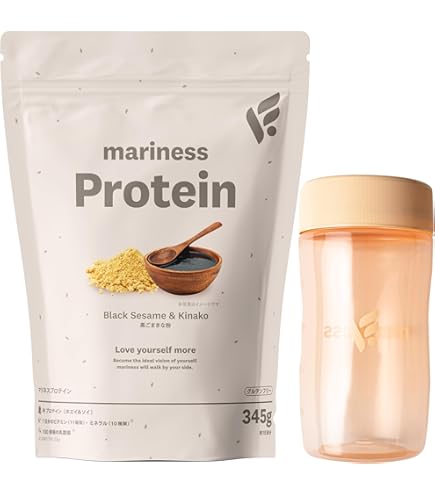Amazon | mariness マリネス プロテイン 約31回分 ブルーベリー