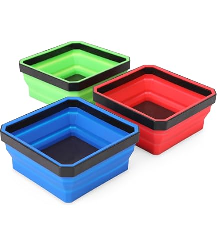 Base Magnetica Silverline 150mm - Per Bulloni, Dadi E Piccoli Pezzi Metallici