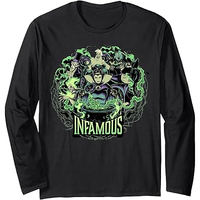 ディズニーヴィランズ 長袖Tシャツ Disney Villains XL Disney（ディズニー） tシャツ Disney Villains（ディズニーヴィランズ