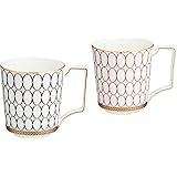 ウェッジウッド(Wedgwood) 【正規輸入品】ウェッジウッド ルネッサンス ゴールド ペア マグカップ ピンク・ブルー 結婚祝い プレゼント 1053120