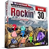 XXTOYS 鉱石 コレクション キット クリスマス カレンダー おもちゃ 鉱石標本 宝石おもちゃ 30日間の石コレクション計画 鉱石発掘キット 天然鉱石 コレクションと発掘 ロック&ミネラル コレクション 発掘おもちゃ アドベントカレンダー 子供