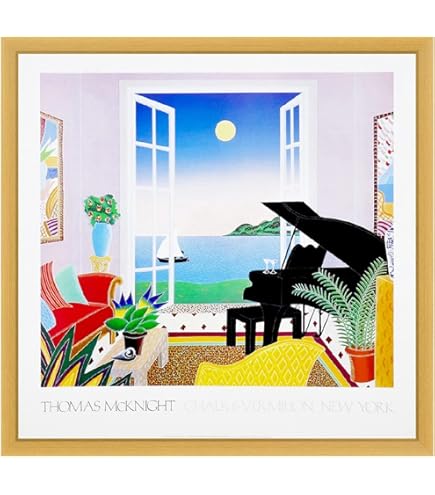 Amazon.co.jp: OTAART トーマス・マックナイト 46角ポスター額 18218  