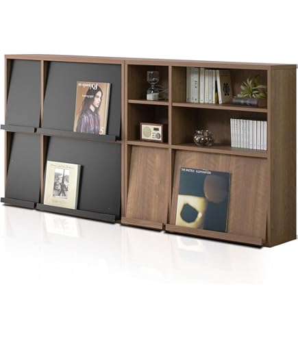 Amazon｜萩原 収納 ブックラック ディスプレイ ラック 本棚 大容量