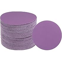 Amazon | uxcell パープル サンディング ディスク 2000グリット 75 mm