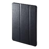 サンワサプライ iPad Air 2020 ソフトレザーケース ブラック PDA-IPAD1707BK