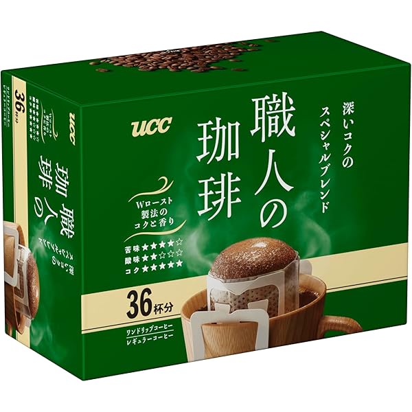 Amazon.co.jp: 職人の珈琲 UCC ドリップコーヒー 深いコクの