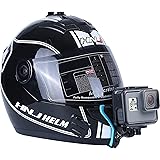 【2020年 顎マウント GoPro用 アクセサリー オートバイヘルメット用下顎ストラップマウント アゴマウント バイクヘルメット顎マウント ヘルメットチンホルダー GoPro hero 9/8/7/6/5/4 、SJCAM Gopro sessio