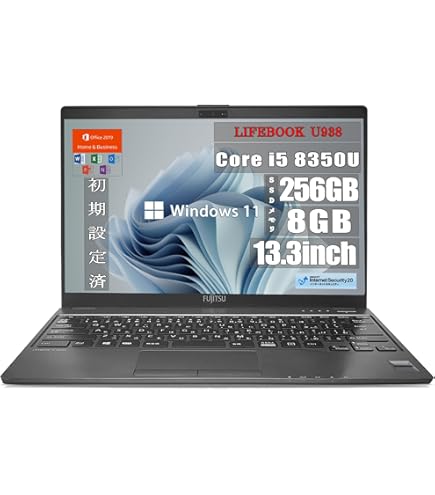 Amazon.co.jp: 【整備済み品】 富士通 LIFEBOOK U938/S ノート