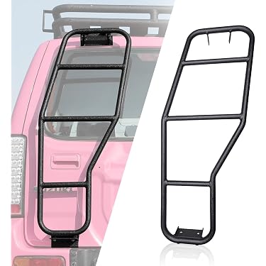 Amazon.co.jp: AMWMORV ジムニー JB23 JB43 リアラダー 円形ラダー