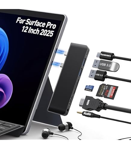 Amazon | マイクロソフト Surface USB-C トラベル ハブ 161-00006