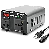 LVYUAN（リョクエン）アップトランス ダウントランス 500W 500VA 海外国内両用型変圧器 降圧・昇圧 変圧器 ポータブルトランス 【海外機器対応 変圧器】100V-220V/230V 自由変換