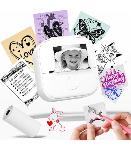 Amazon.co.jp: ポミニ(pomini) スマホ専用ポータブルプリンター ピンク