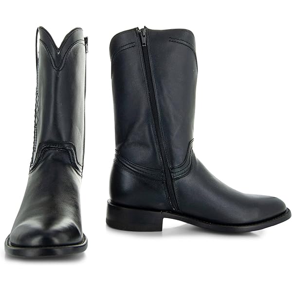 Tony Lama Men's Rosston 16" Buckaroo Cowboy Boots - Cafe Color, Medium Square Toe, 9.5 Wide