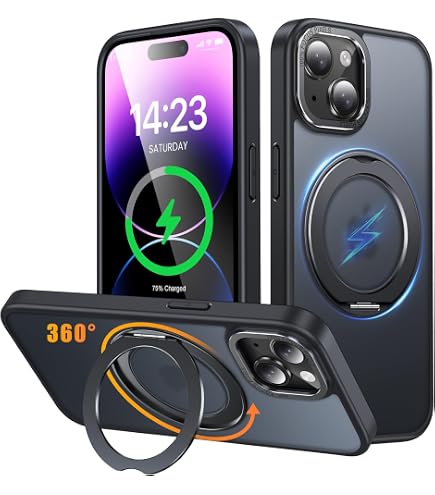 Amazon.co.jp: TORRAS 耐衝撃磁気クリア iPhone 15 Plus ケース