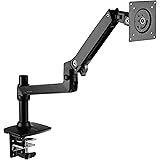 Amazonベーシック デスクマウント シングル-ディスプレイタイプ モニターアーム 1個 ブラック (11.3kgまで対応)