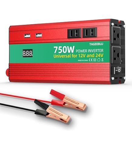Amazon.co.jp: セルスター 車載インバーター PI-1000-24 DC24V→AC100V