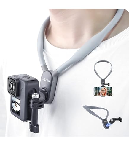 Amazon | GoPro Hero 13/12/11/10/9/8/7/6/5/4用アクセサリーセット  