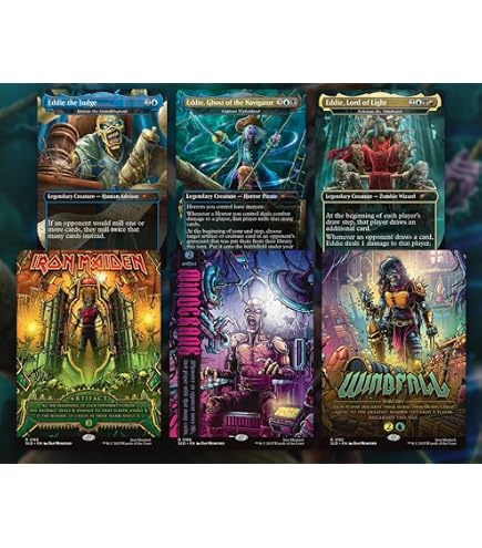 MTG Decks & More Compatible with Iron Maiden: Secret Lair x Iron