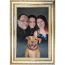 Amazon.co.jp: ペットの写真を絵画みたいに！犬 猫 オーダーの