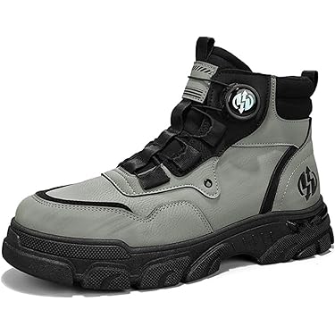 TAICHI バイク用ハイカット靴 黒・グレー TAICHI バイク用ハイカット靴 黒・グレー TAICHI バイク用