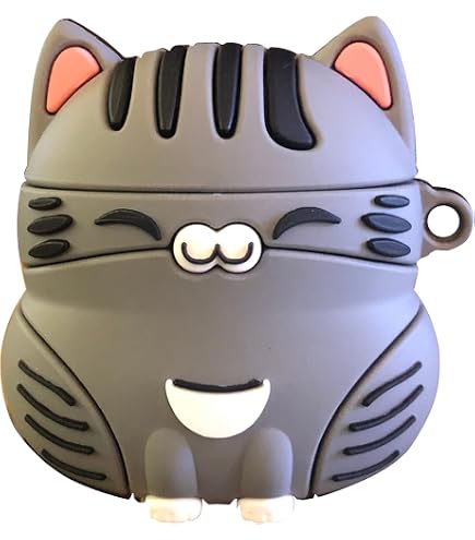 猫耳デザイン イヤフォンケース シリコン製 Amazon | ZENIX DESIGN TECH Airpods4 用 ケース 猫耳 カラビナ付き