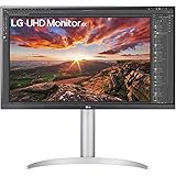 LG 27UP850N 27 inch 4K UHD Monitor with IPS (3840 x 2160) Display DCI-P3 95%, Vesa HDR 400, USB Type-C, HDMI, AMD Freesync, W