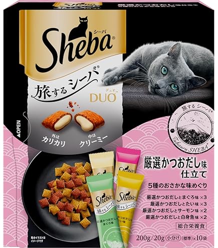 Amazon.co.jp: シーバ デュオ キャットフード 旅するシーバ 旨み