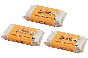 ターナー色彩(Turner Color) ナチュラル ワックスシート プラス 20枚入 3個パック 日本製 640311 ホワイト (シートサイズ)30×20cm