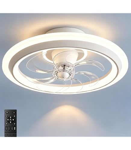 Amazon.co.jp : ATOPSUN シーリングファンライト led 首振り Φ49cm