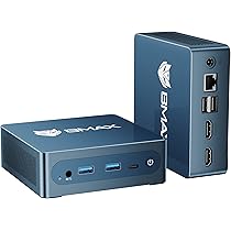 ジャンク品　BMAX B4 Plus ミニPC 16GB DDR4 512GB BMAX B4 Plus、Alder Lake N100、フル機能 USB Type-C搭載 ミニ
