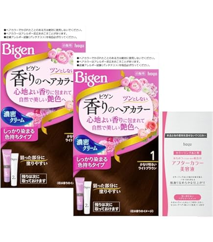 Amazon | ホーユー ビゲン クリームトーン 4MA (マロンブラウン) 1剤