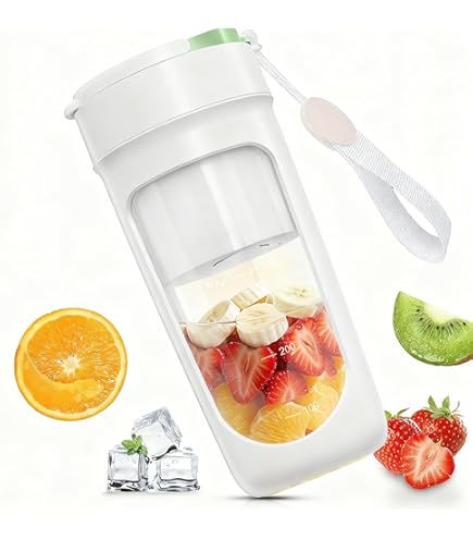 ★Smoozie★ Amazon | Aliliyミキサー 小型 ジューサー スムージー 氷も砕ける 充電