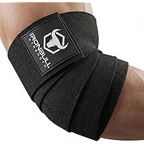 Amazon.co.jp: IRON BULL クラシックエルボーラップ 肘サポーター