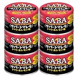 SSK 清水食品 サバ・トマレモ トマト&レモン味 140g×6個