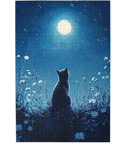 Amazon | ジグソーパズル 猫柄 1000ピース 誕生日プレゼント