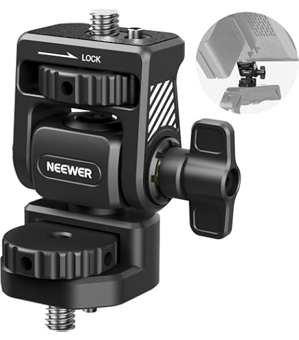Amazon | SmallRig カメラモニターマウント 360°回転 180°傾斜 5