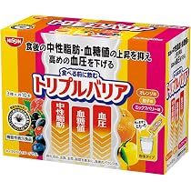 Amazon | 日清食品 トリプルバリア [ 機能性表示食品 ] 脂肪 糖 塩分