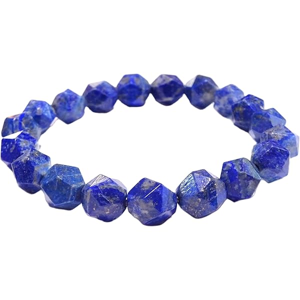 Amazon | 叶石 【 幸運を呼び込む！ 本物のラピスラズリを、あなたの腕