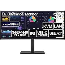LG UltraWide 34WQ75C-B 34インチモニター 34 (86.36) Curved UltraWide QHD Monitor - 34WQ60C-B | LG IN