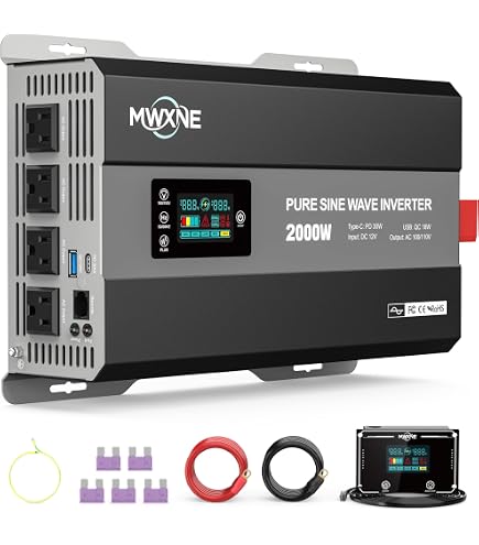 Amazon.co.jp: 【新登場】LVYUAN（リョクエン） 3000W インバーター