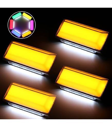 Amazon.co.jp: 槌屋ヤック(Tsuchiya Yac) 車内用品 LEDマーカーランプ