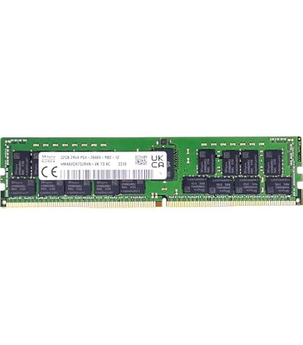 SK HYNIX 32GB PC4-2666V-R DDR4 Registered ECC 2RX4 Memory RDIMM