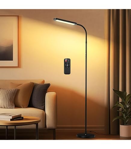 Amazon.co.jp : フロアスタンド 12W LEDフロアライトフロアランプ 【5