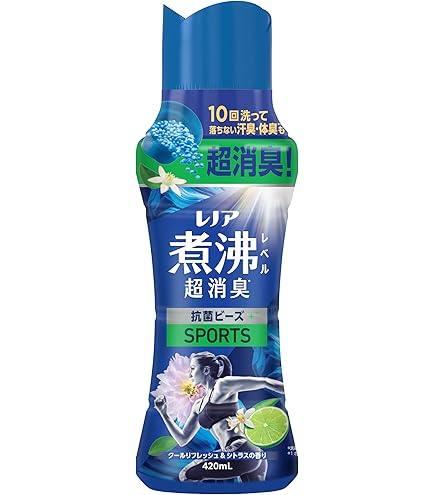 Amazon | レノア 超消臭+ 抗菌ビーズ スポーツ クールリフレッシュ