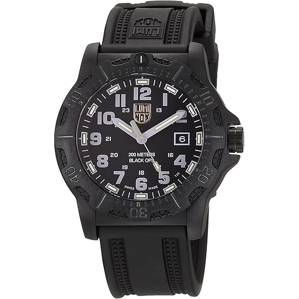 Amazon.co.jp: [ルミノックス] 腕時計 ネイビーシールズ ブラック