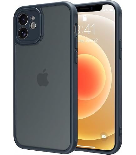 Amazon.co.jp: PINLISHENG iPhone 12 mini ケース 半透明 マット 米軍